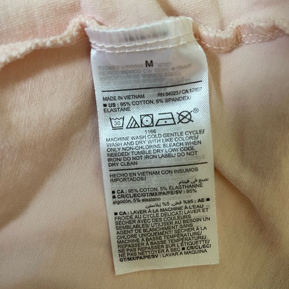 ✨5 for $15✨ Old Navy pale pink First Layer tank top - Picture 6 of 6